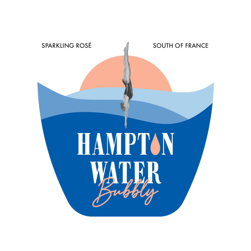 Hampton Water Bubbly Rosé Sparkling Wine 750ml | Premium French Rosé