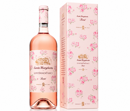 Santa Margherita x LoveShackFancy Rosé Wine with Gift Box (1.5L Magnum) – Premium Italian Rosé, Limited Edition Floral Packaging